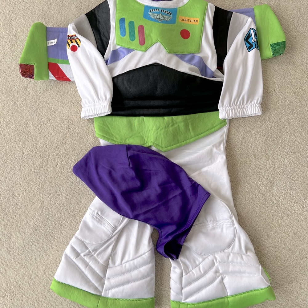 Buzz Lightyear Baby Costume 12-18 Months. Missing Gloves. NWOT